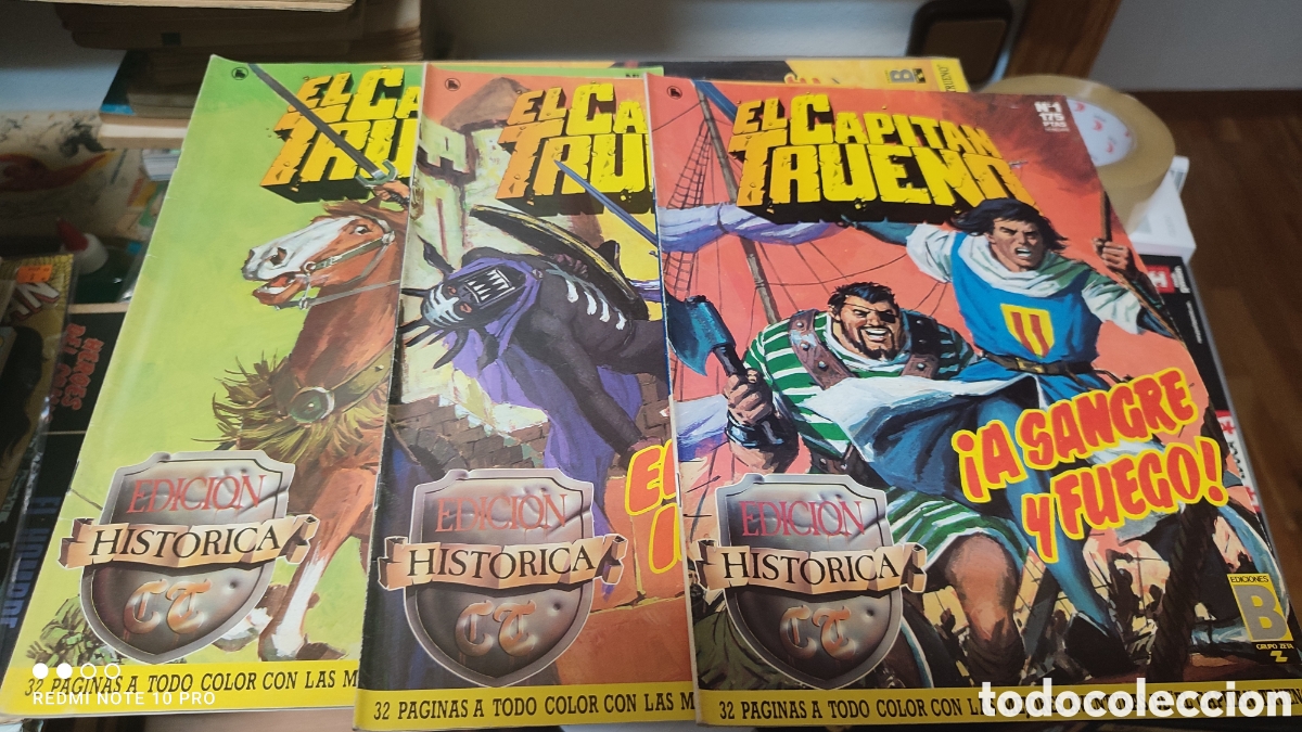 C&oacute;mics: EL CAPITAN TRUENO EDICION HISTORICA