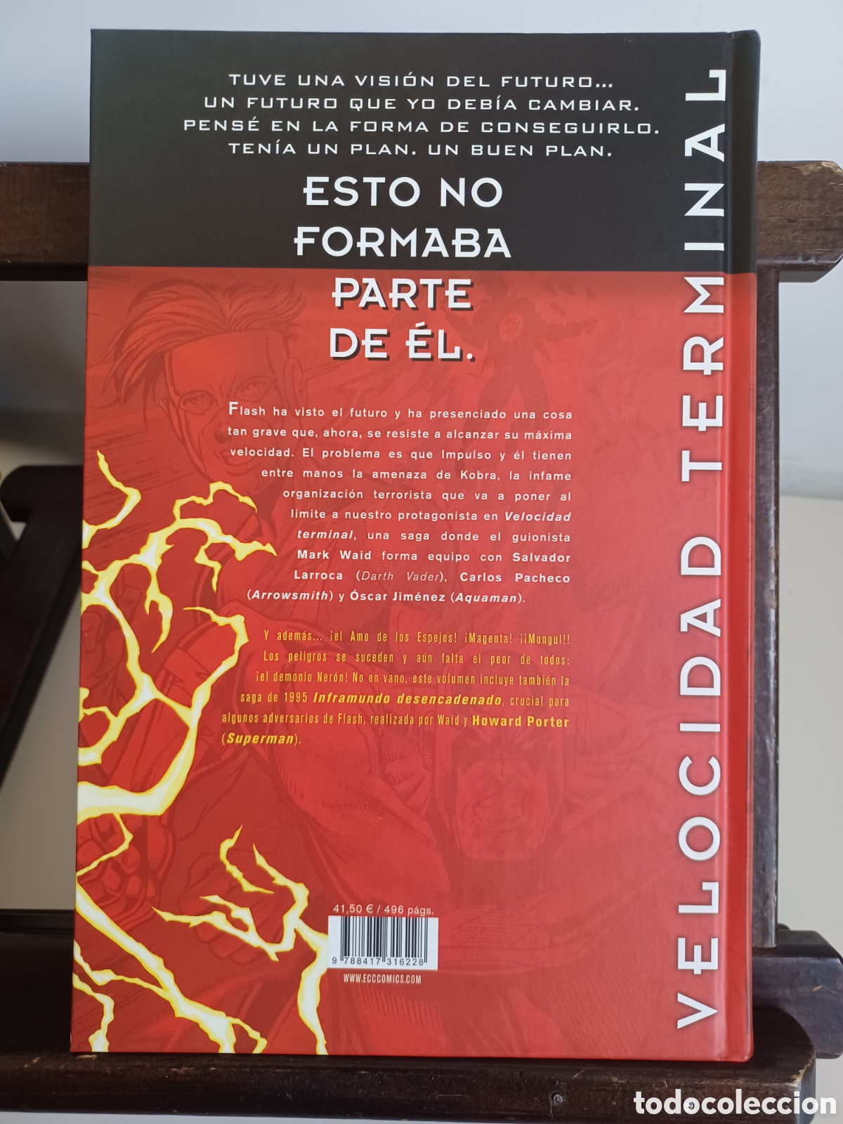C&oacute;mics: Flash. Velocidad terminal/ Mark Waid/ DC ECC/ NUEVO A ESTRENAR - Foto 2