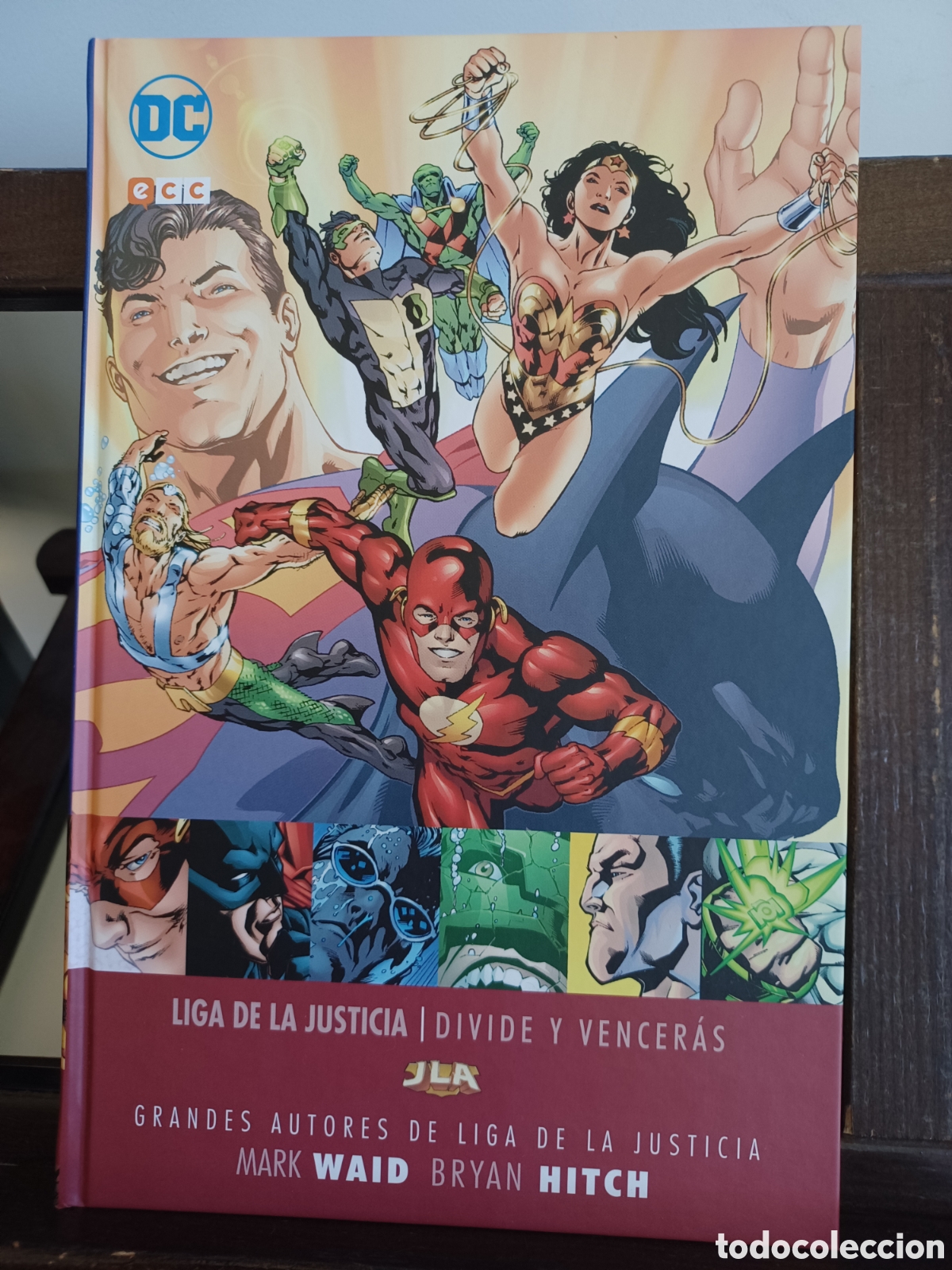C&oacute;mics: Liga de la Justicia. Divide y vencer&aacute;s. Grandes autores/ Mark Waid/ DC ECC/ NUEVO A ESTRENAR
