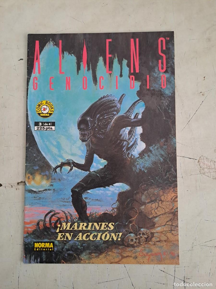 C&oacute;mics: Al&iacute;ens nido completa 4 n&uacute;meros, Norma en muy buen estado Bolsa DA