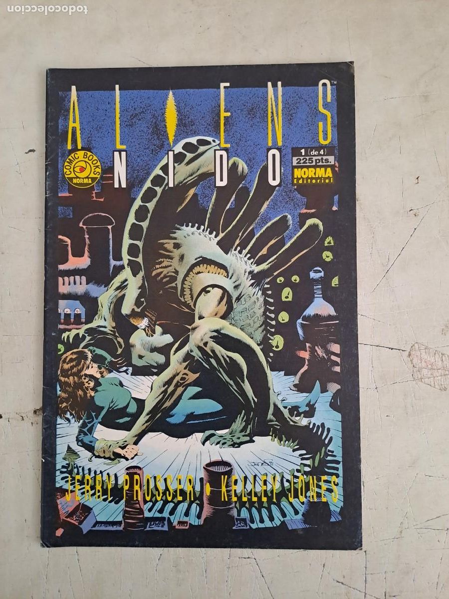 C&oacute;mics: Al&iacute;ens nido completa 4 n&uacute;meros, Norma en muy buen estado Bolsa DA