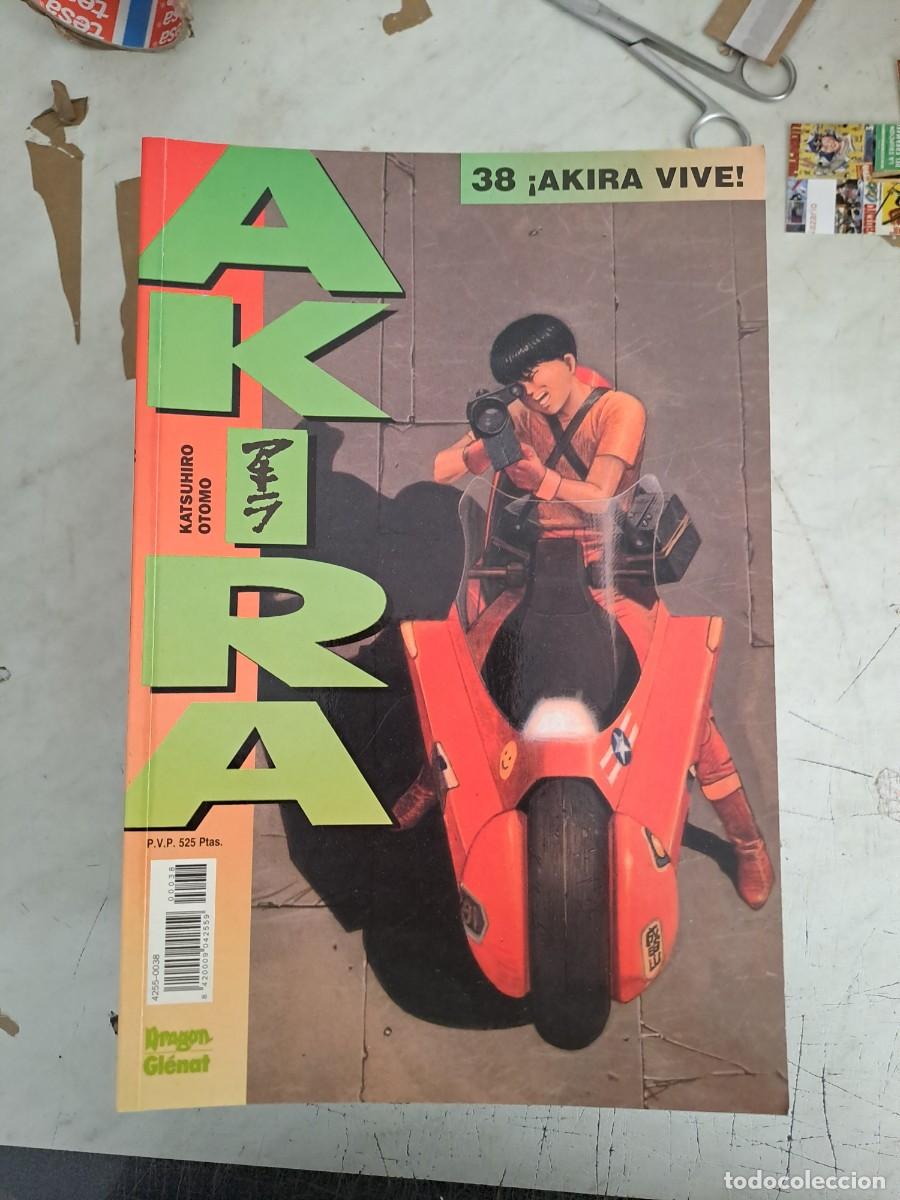 Comics: Akira completa 38 n&uacute;meros, Glenat en muy buen estado Bolsa DA