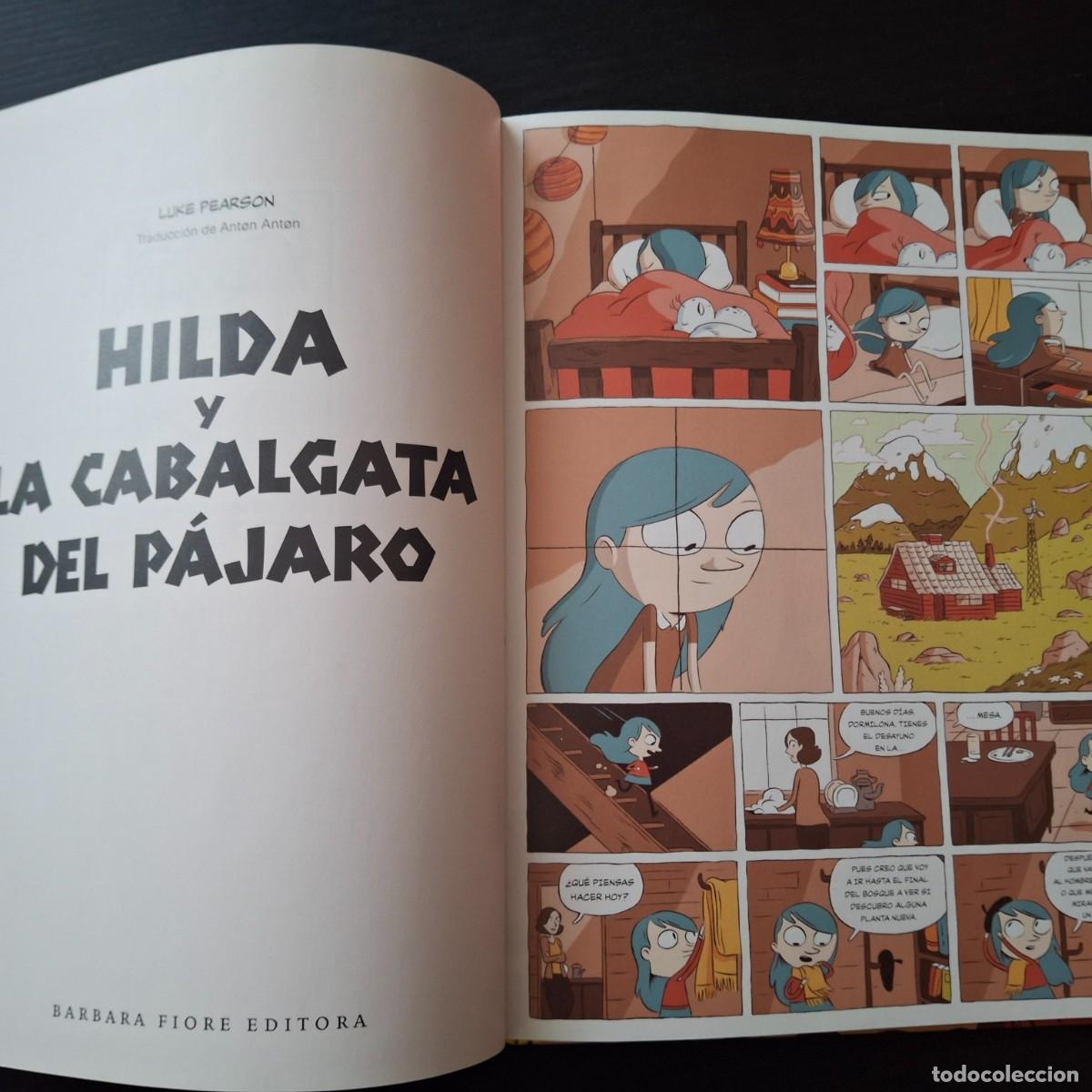 C&oacute;mics: HILDA Y LA CABALGATA DEL PAJARO - LUKE PEARSON - BARBARA FIORE EDITORA 2014 - LIBRO CUENTO COMIC - Foto 2