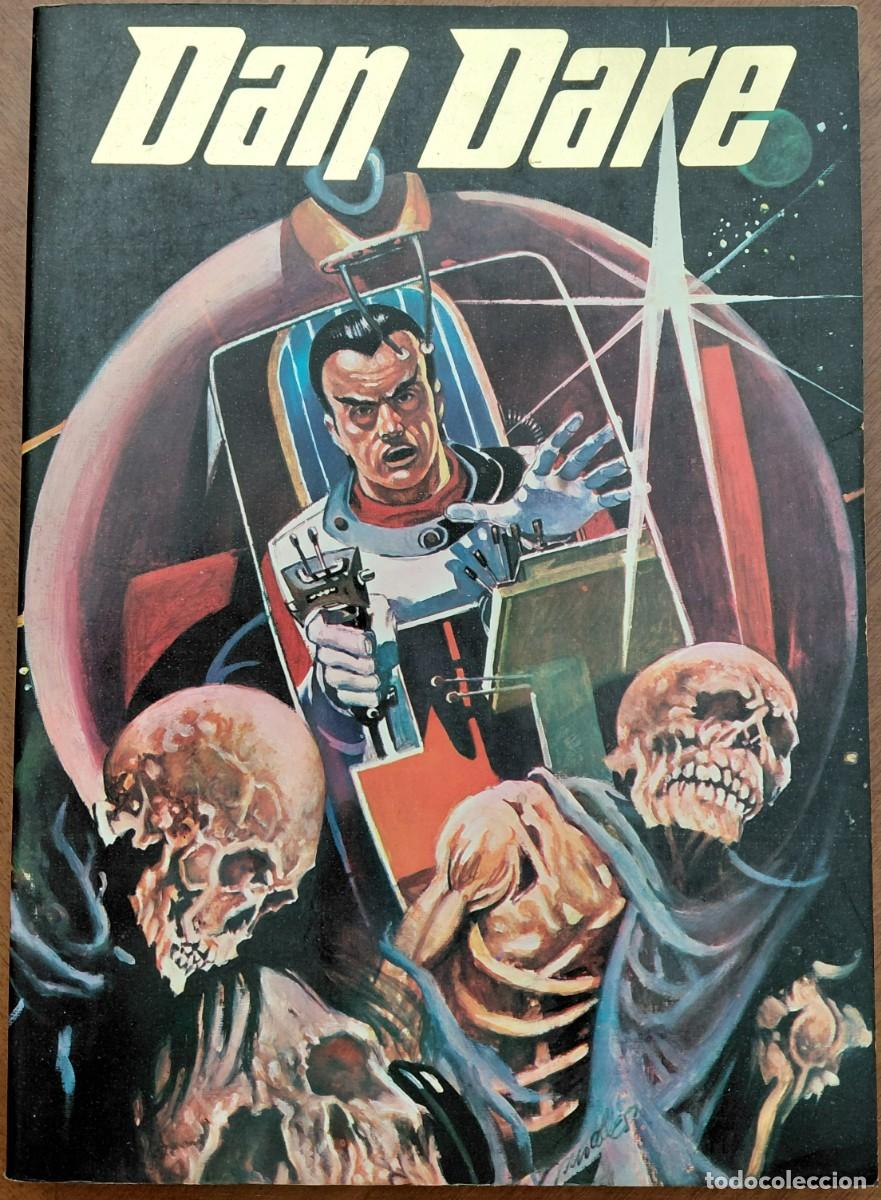 C&oacute;mics: DAN DARE VARIANTE n&uacute;m.1 RETAPADO 4 N&Uacute;MEROS (Ed. DALMAU -1980) 27x19