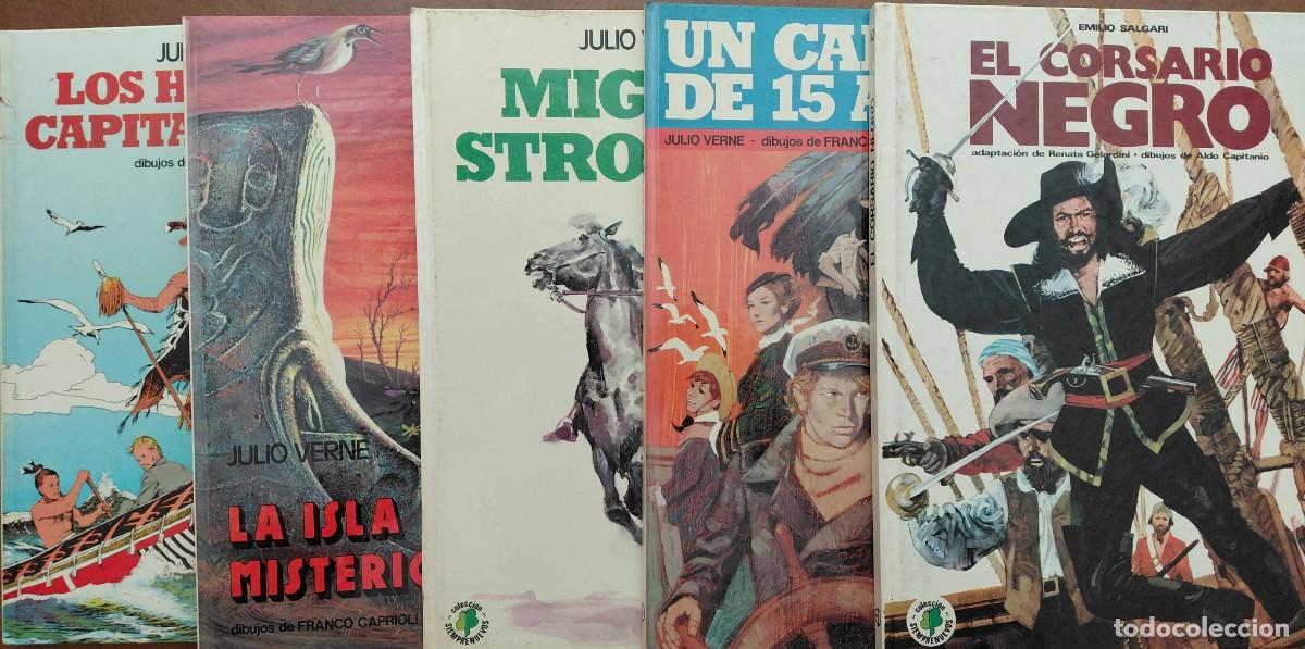 C&oacute;mics: SIEMPRENUEVOS 5 TOMOS: n&uacute;m. 1-2-3-4-10 TAPA DURA (EDICIONES PAULINAS - 1977) 29x21