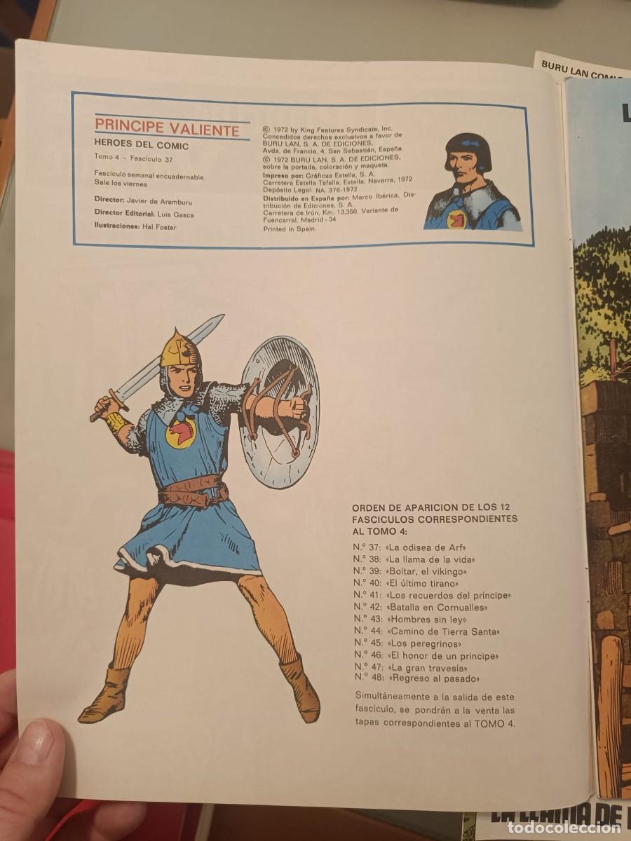 C&oacute;mics: Pr&iacute;ncipe Valiente Tomo 4 - 1972 - Sin encuadernar