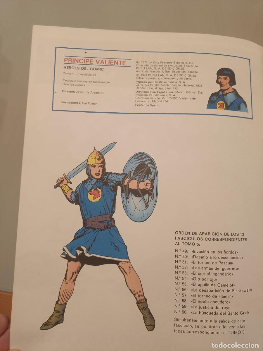 C&oacute;mics: Pr&iacute;ncipe Valiente Tomo 5 - 1973 - Sin encuadernar