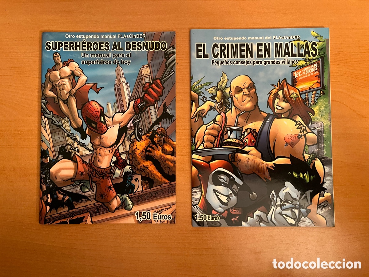C&oacute;mics: Fanzines Superheroes al Desnudo