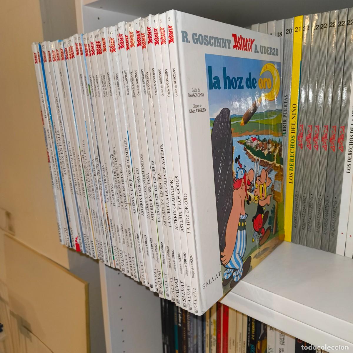 C&oacute;mics: Colecci&oacute;n Asterix y Ob&eacute;lix 32 c&oacute;mics Editorial Salvat