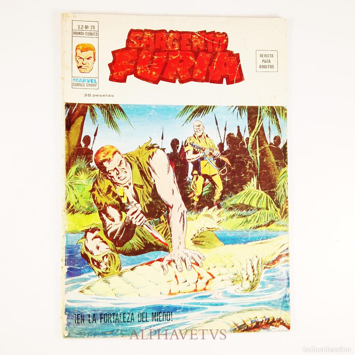 C&oacute;mics: Sargento Furia En la fortaleza del miedo -