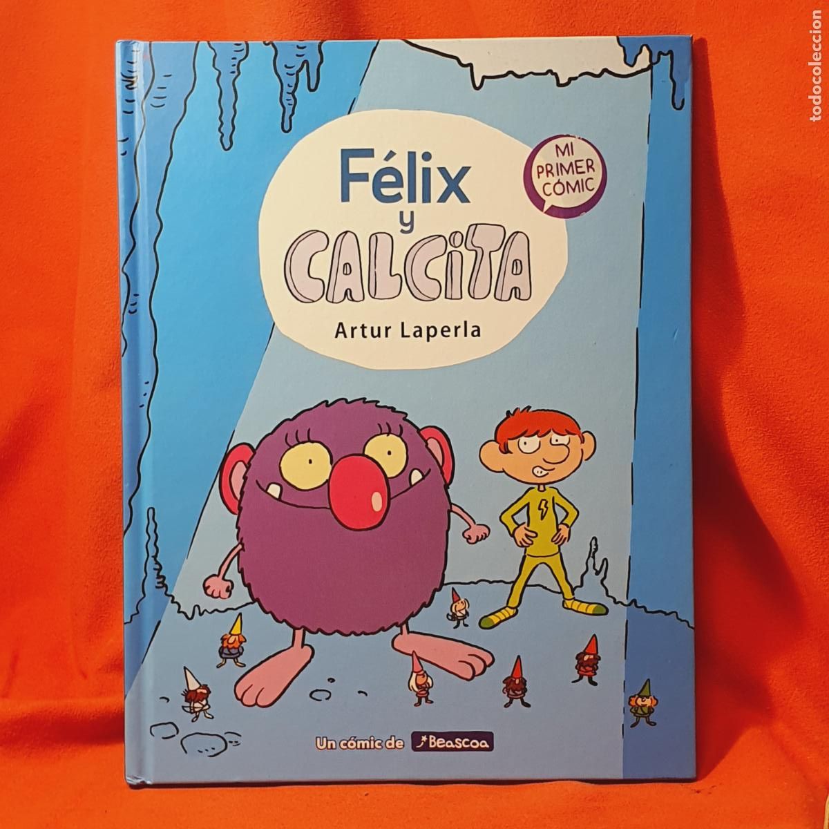 C&oacute;mics: COMIC-F&Eacute;LIX Y CALCITA-MI PRIMER C&Oacute;MIC-ARTUR LAPERLA-BEASCOA-NUEVO-VER FOTOGRAF&Iacute;AS.