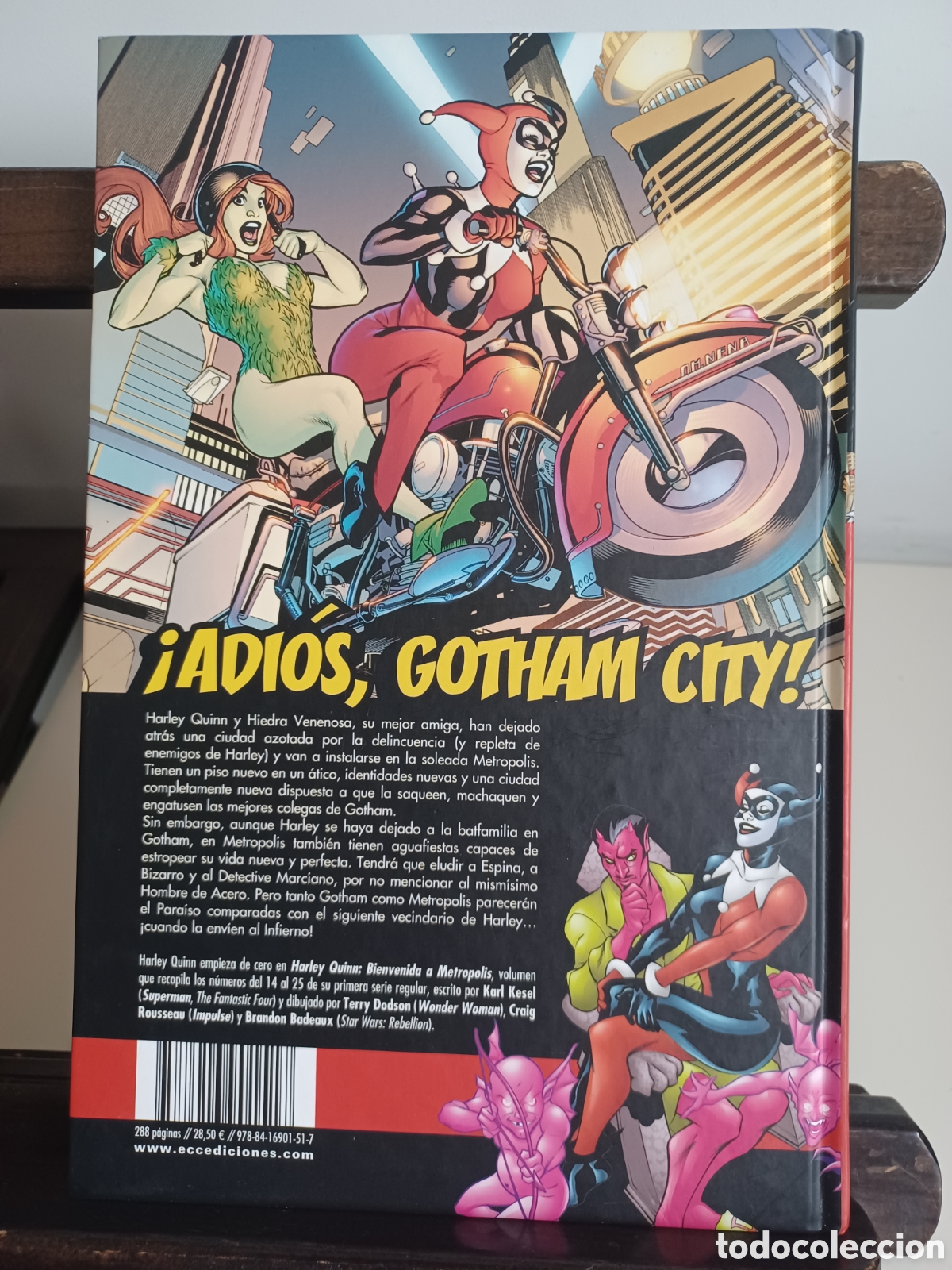 C&oacute;mics: Harley Quinn: Bienvenida a Metr&oacute;polis/ DC ECC/ NUEVO A ESTRENAR - Foto 2