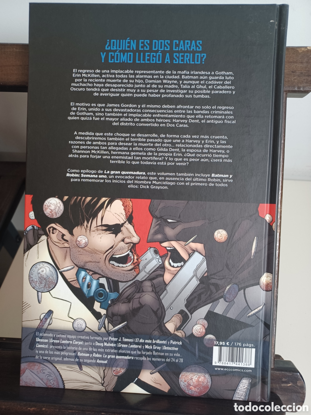C&oacute;mics: Batman y Robin. La Gran quemadura/ DC ECC/ NUEVO A ESTRENAR - Foto 2