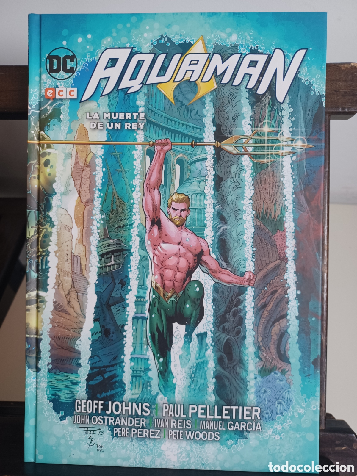 C&oacute;mics: Aquaman. La muerte de un rey/ DC ECC/ NUEVO A ESTRENAR