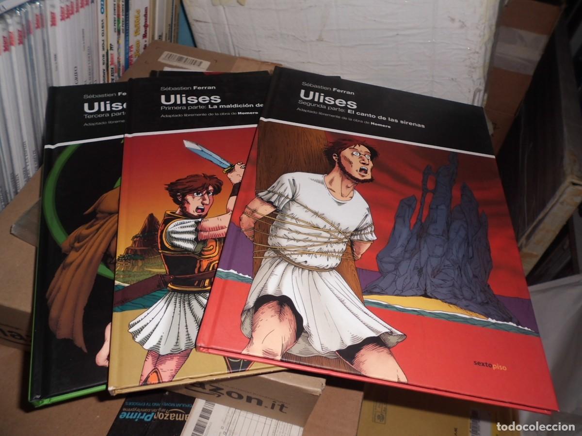 C&oacute;mics: ULISES COMPLETA 3 TOMOS SEXTO PISO