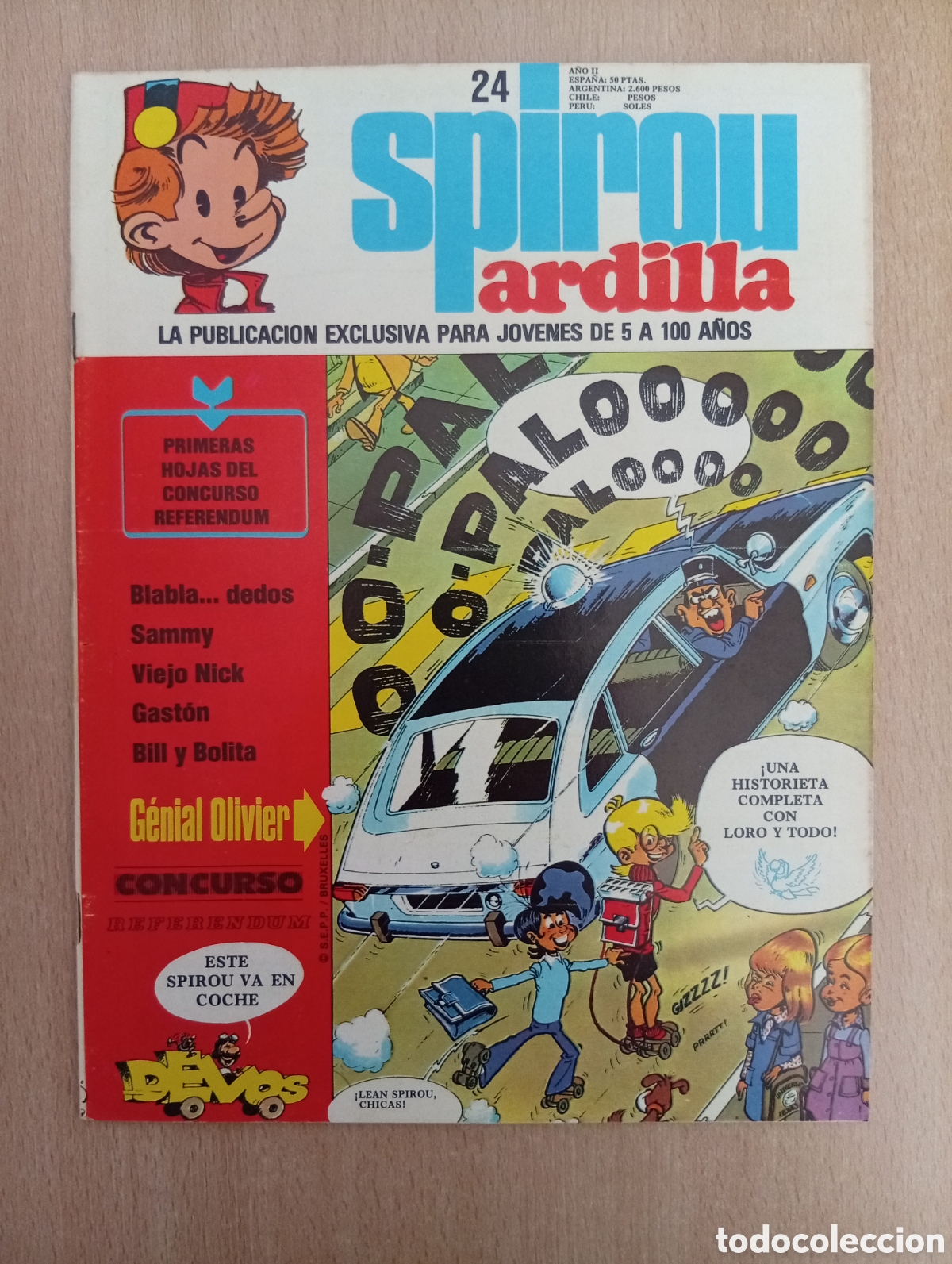 C&oacute;mics: SPIROU ARDILLA /N&ordm; 24 - Foto 1