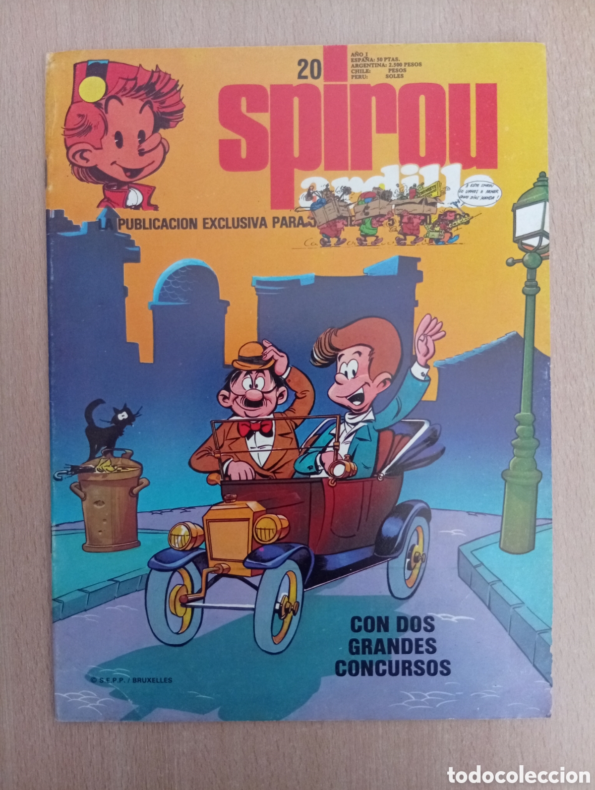 C&oacute;mics: SPIROU ARDILLA /N&ordm; 20 - Foto 1