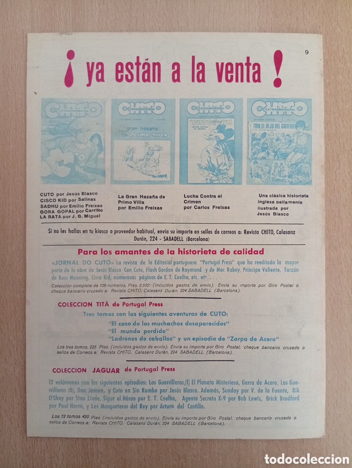 C&oacute;mics: CHITO EXTRAORDINARIO. CISCO KID - Foto 7