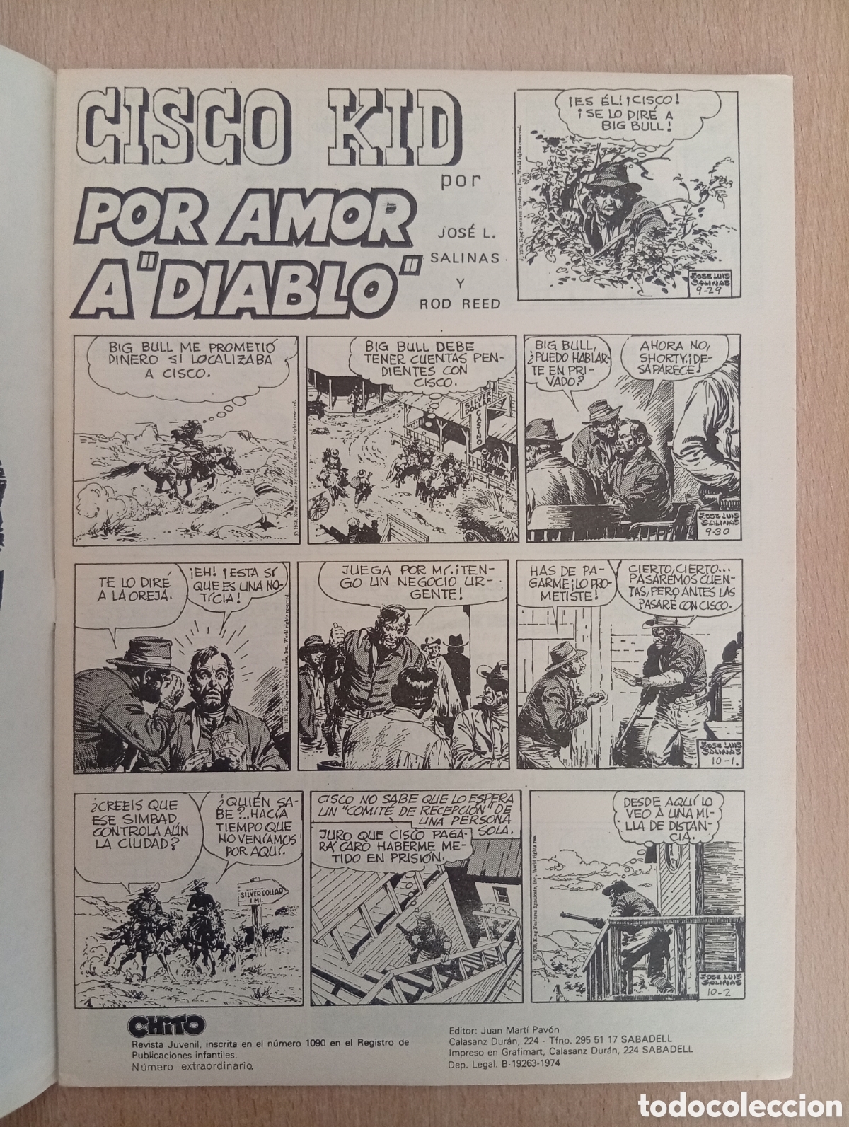 C&oacute;mics: CHITO EXTRAORDINARIO. CISCO KID - Foto 17