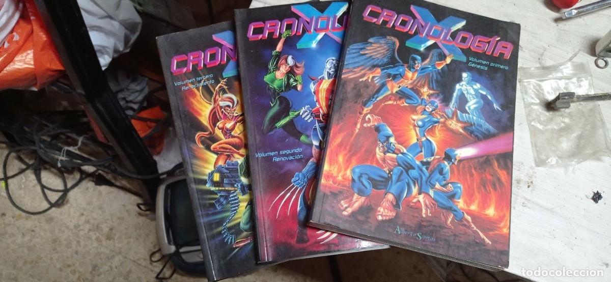 C&oacute;mics: CRONOLOG&Iacute;A X N&ordm; 1-2-3 ALBERTO SANTOS
