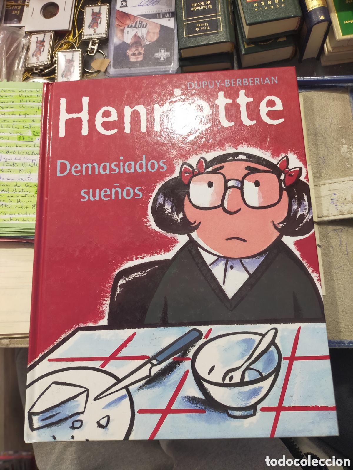 C&oacute;mics: HENRIETTE DEMASIADOS SUE&Ntilde;OS DUPUY-BERBERIAN TAPA DURA COMO NUEVO