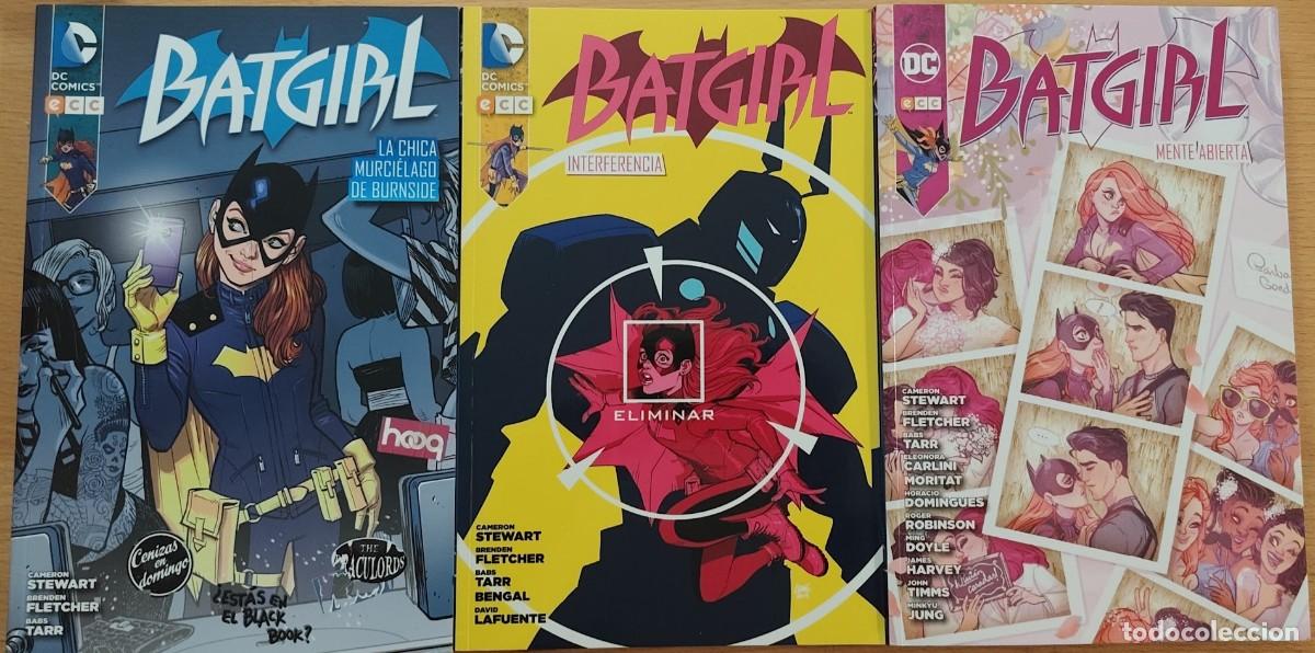 C&oacute;mics: BATGIRL CHICA MURCIELAGO DE BURNSIDE + INTERFERENCIA + MENTE ABIERTA. CAMERON STEWART. ECC