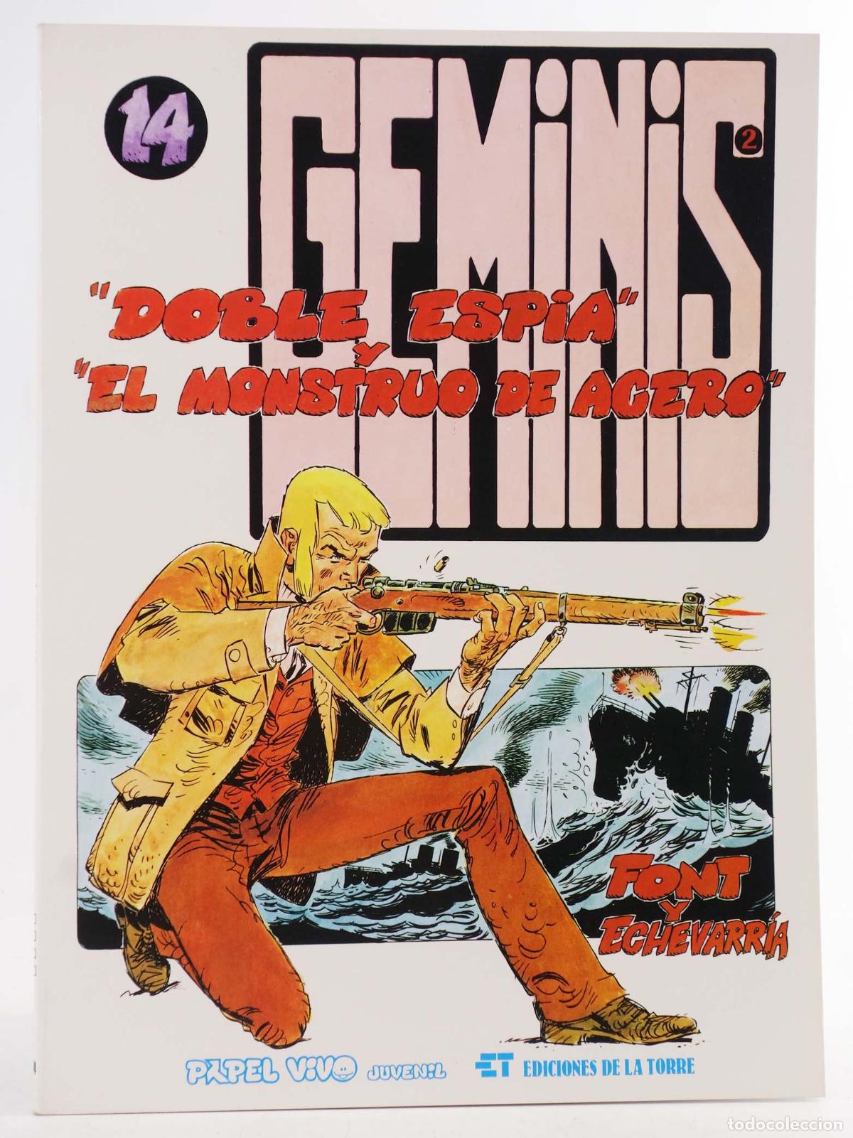 C&oacute;mics: PAPEL VIVO 14. G&Eacute;MINIS (Jos&eacute; Manuel G&oacute;mez Y M&eacute;ndez/Echevarria/Alfonso Font) De La Torre, 1980