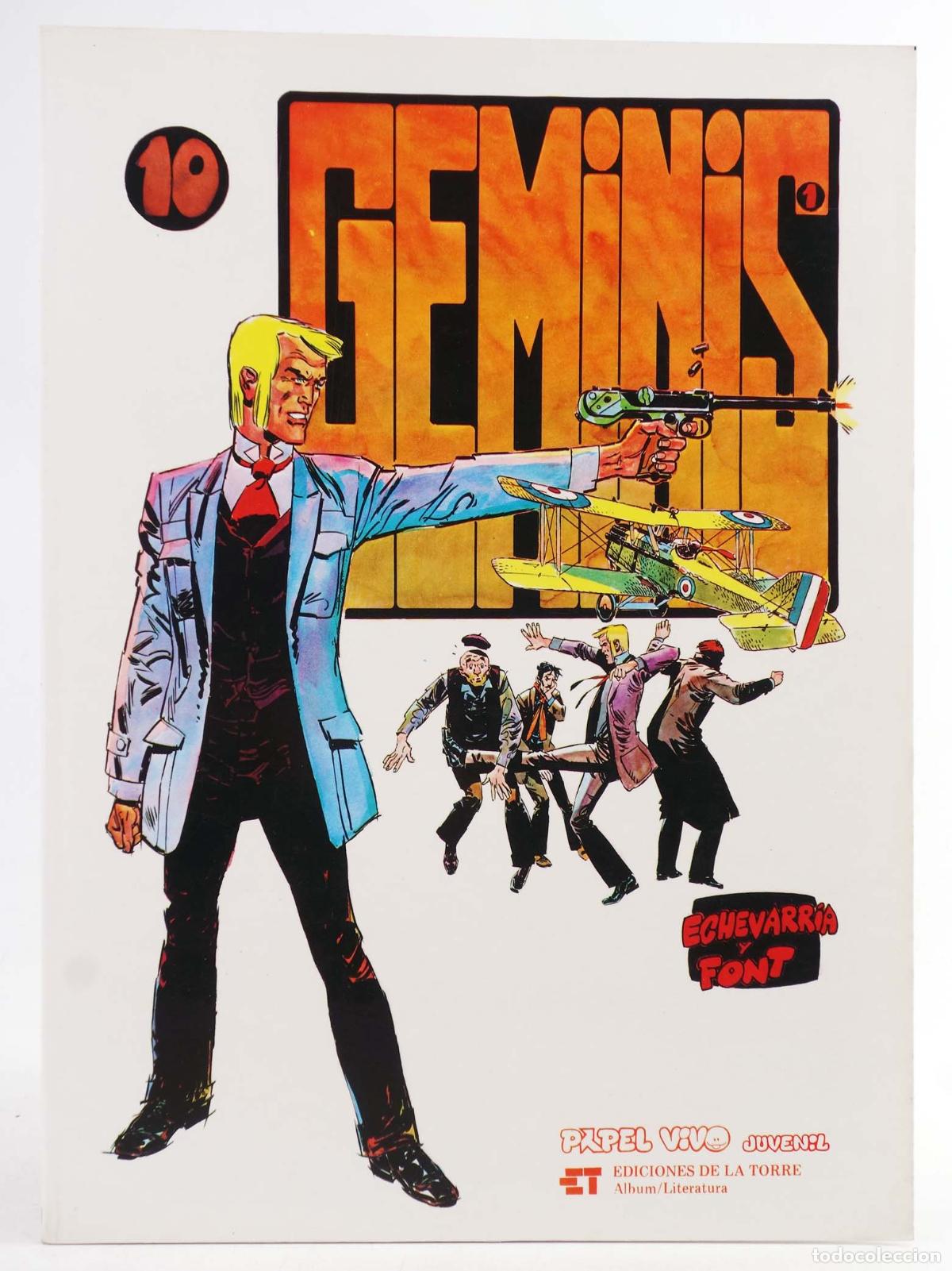 C&oacute;mics: PAPEL VIVO 10. G&Eacute;MINIS (Echevarria/Alfonso Font) De La Torre, 1979