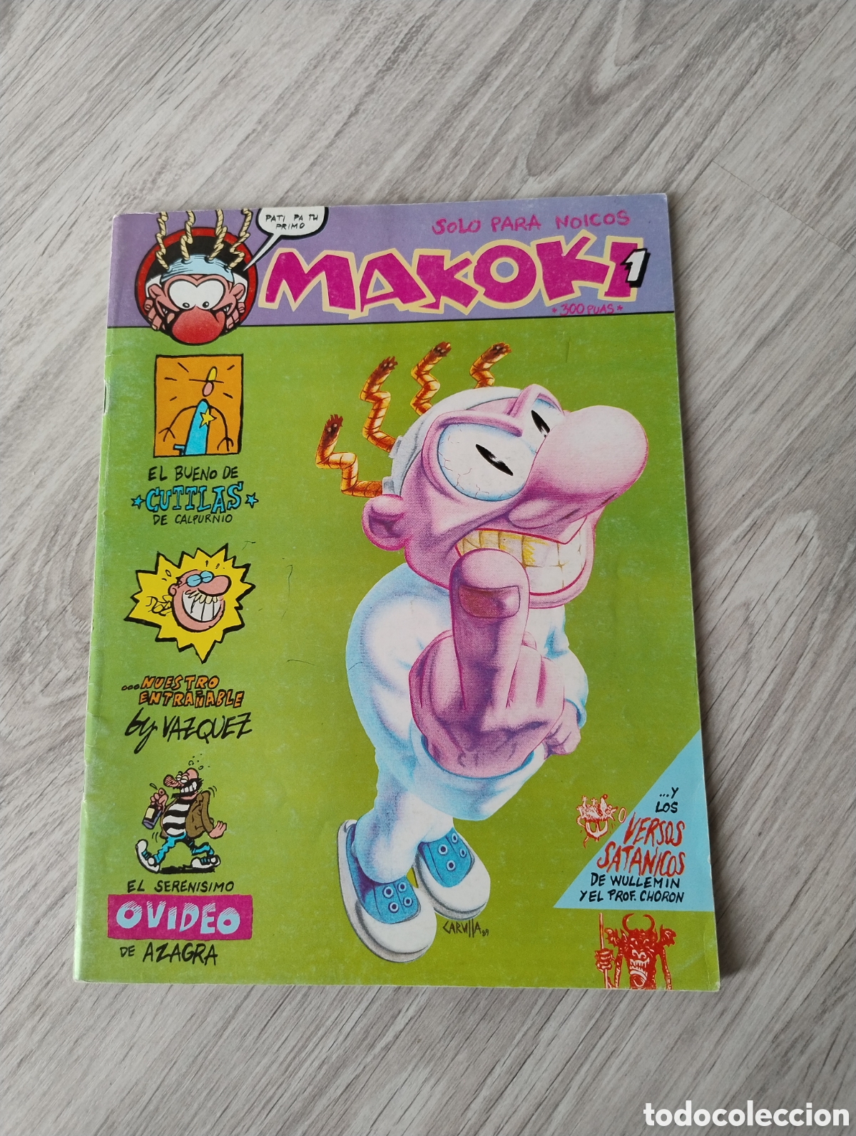 C&oacute;mics: M69 Tebeo comic Makoki n&ordm; 1 a&ntilde;os 80. Comic para adulto.