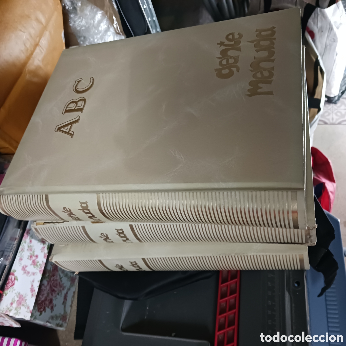 C&oacute;mics: 3 tomos Gente menuda comics de ABC 1990,91 y 92.