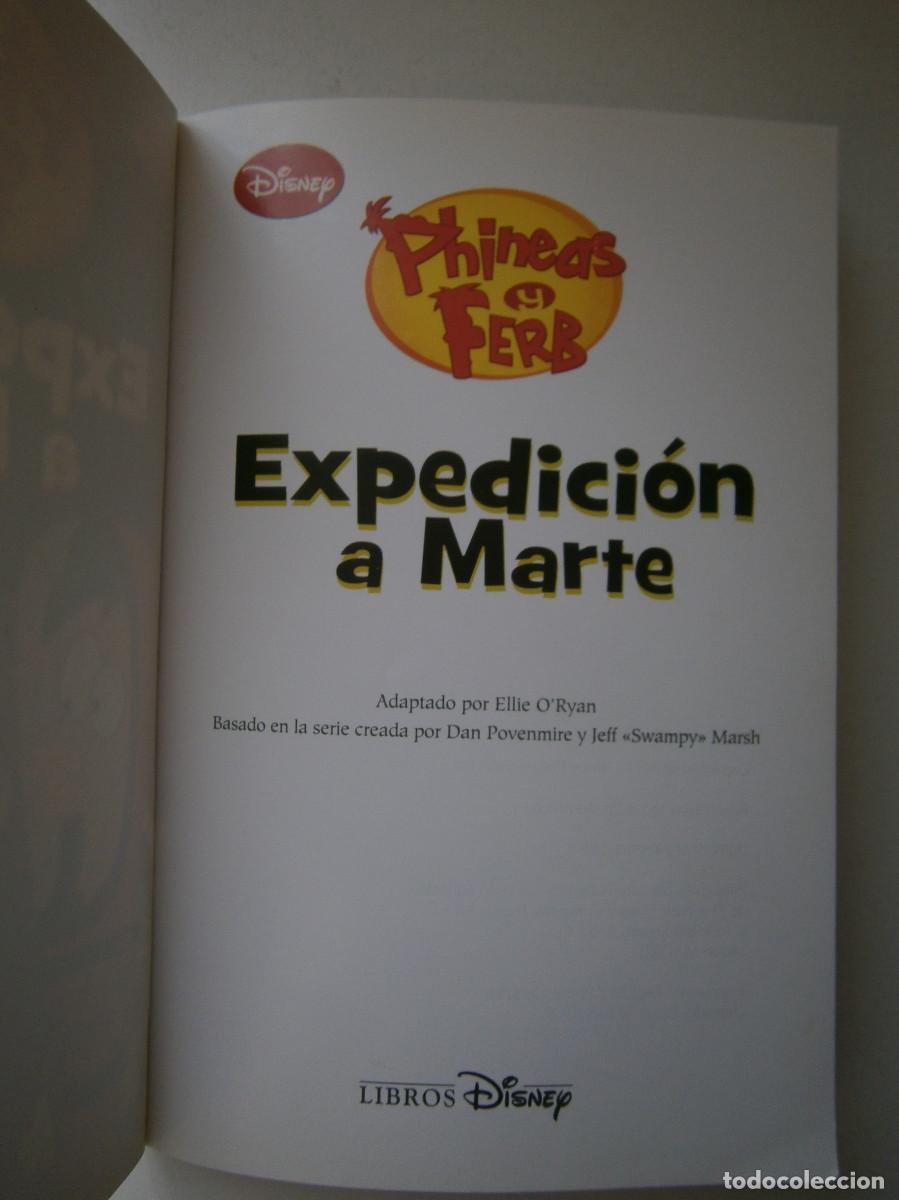 C&oacute;mics: PHINEAS Y FERB EXPEDICION A MARTE ATAQUE MARCIANO DISNEY 2012 - Foto 2