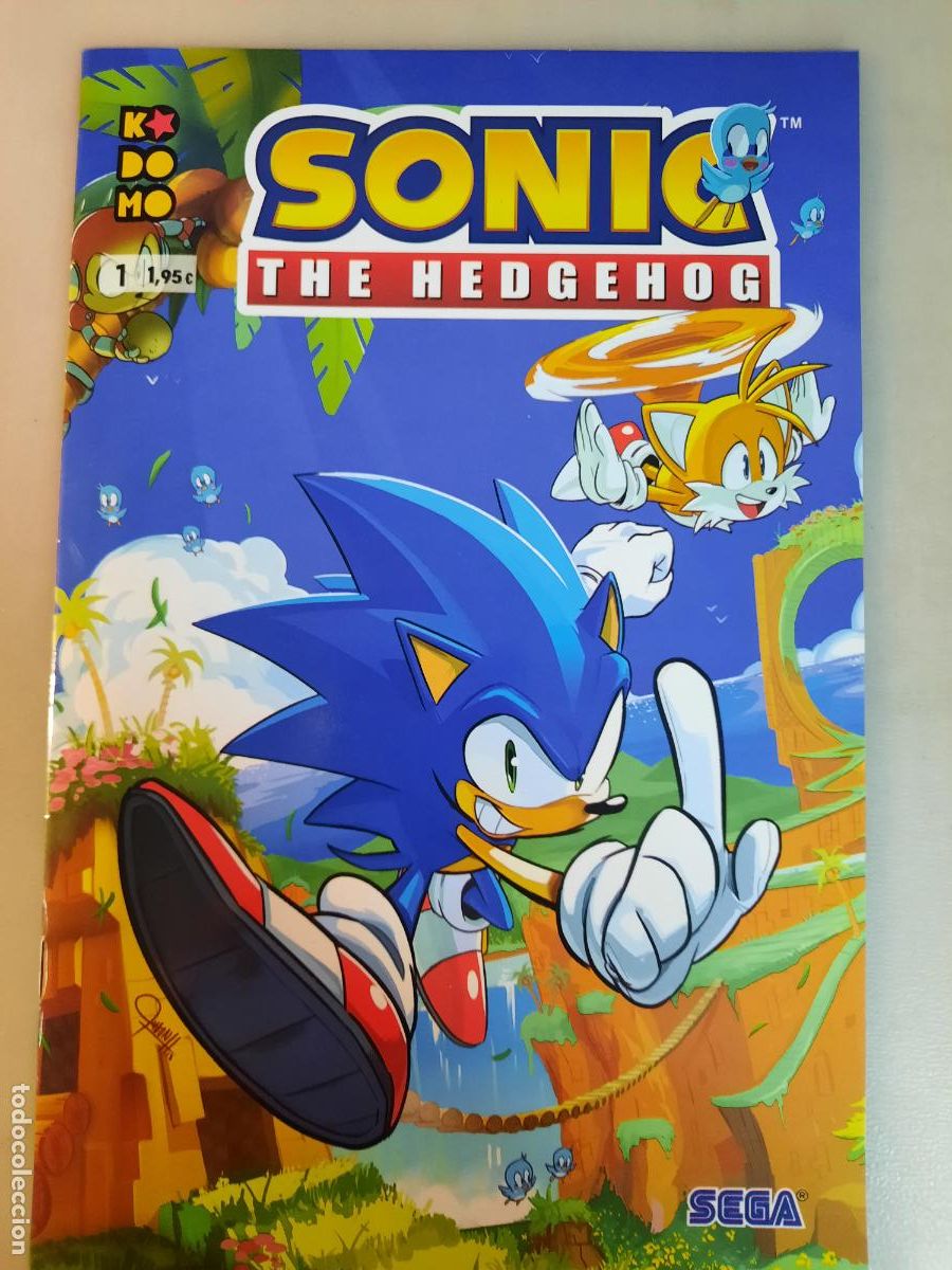 C&oacute;mics: SONIC- THE HEDGEHOG N&ordm; 1 - ED. KOMODO