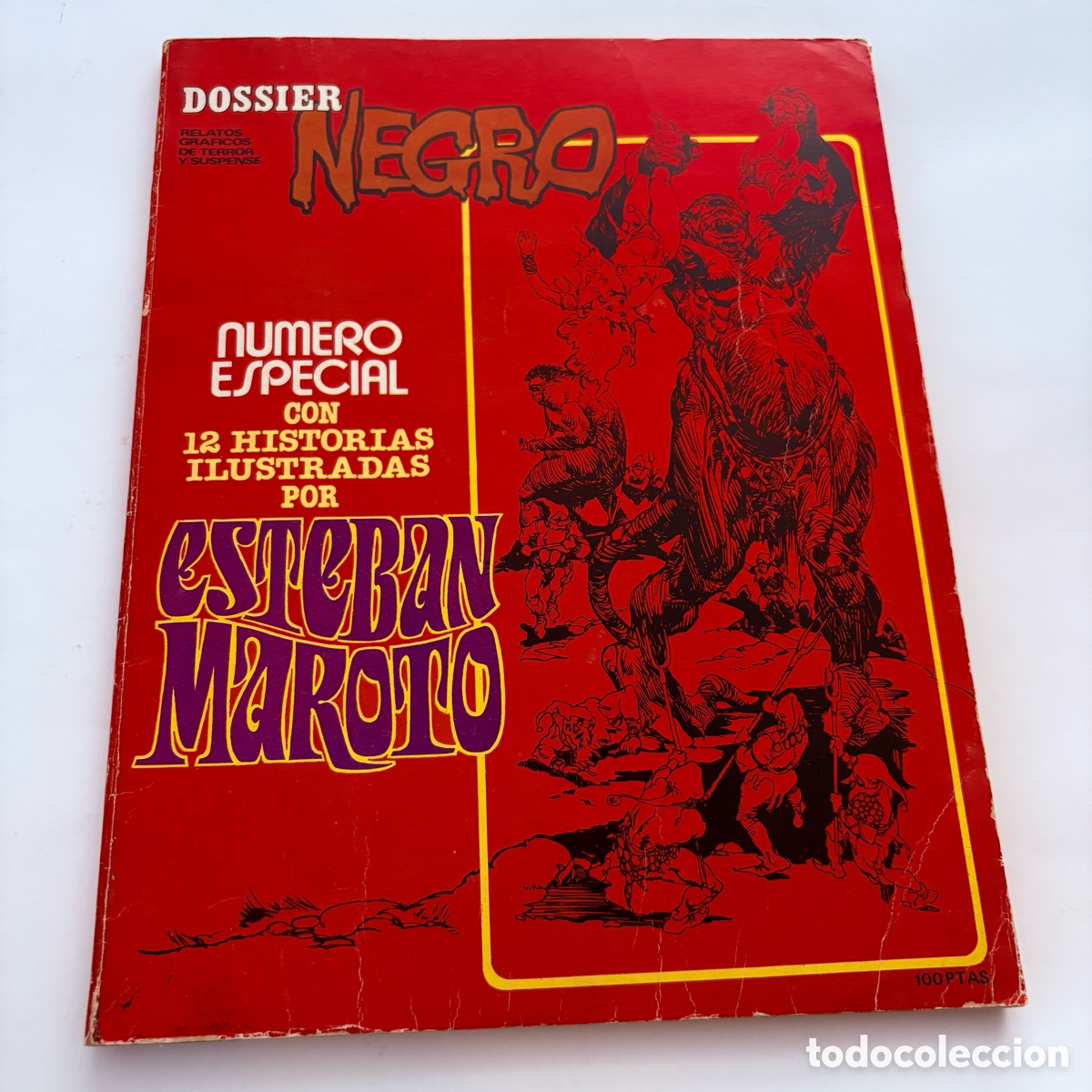 C&oacute;mics: comic dossier negro numero especial esteban maroto de 1978