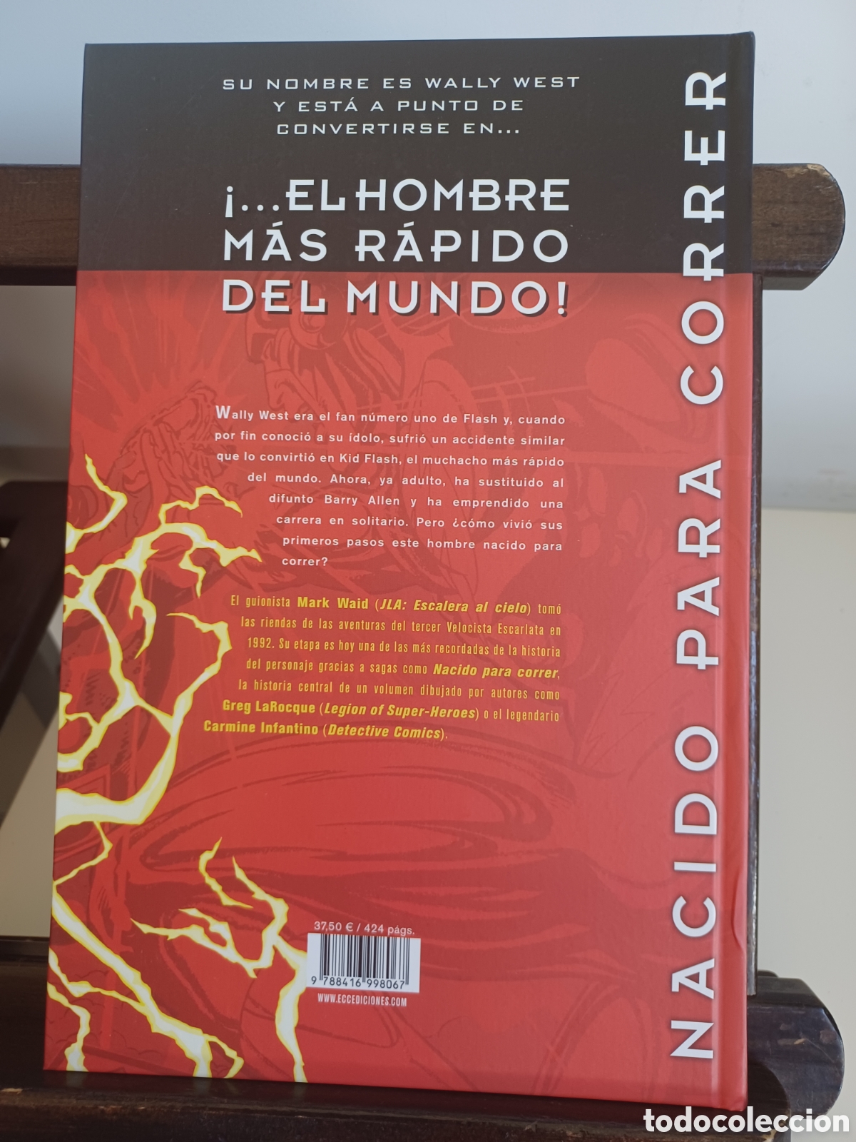 C&oacute;mics: Flash de Mark Waid. Nacido para correr/ Larocque/ DC ECC/ NUEVO A ESTRENAR - Foto 2