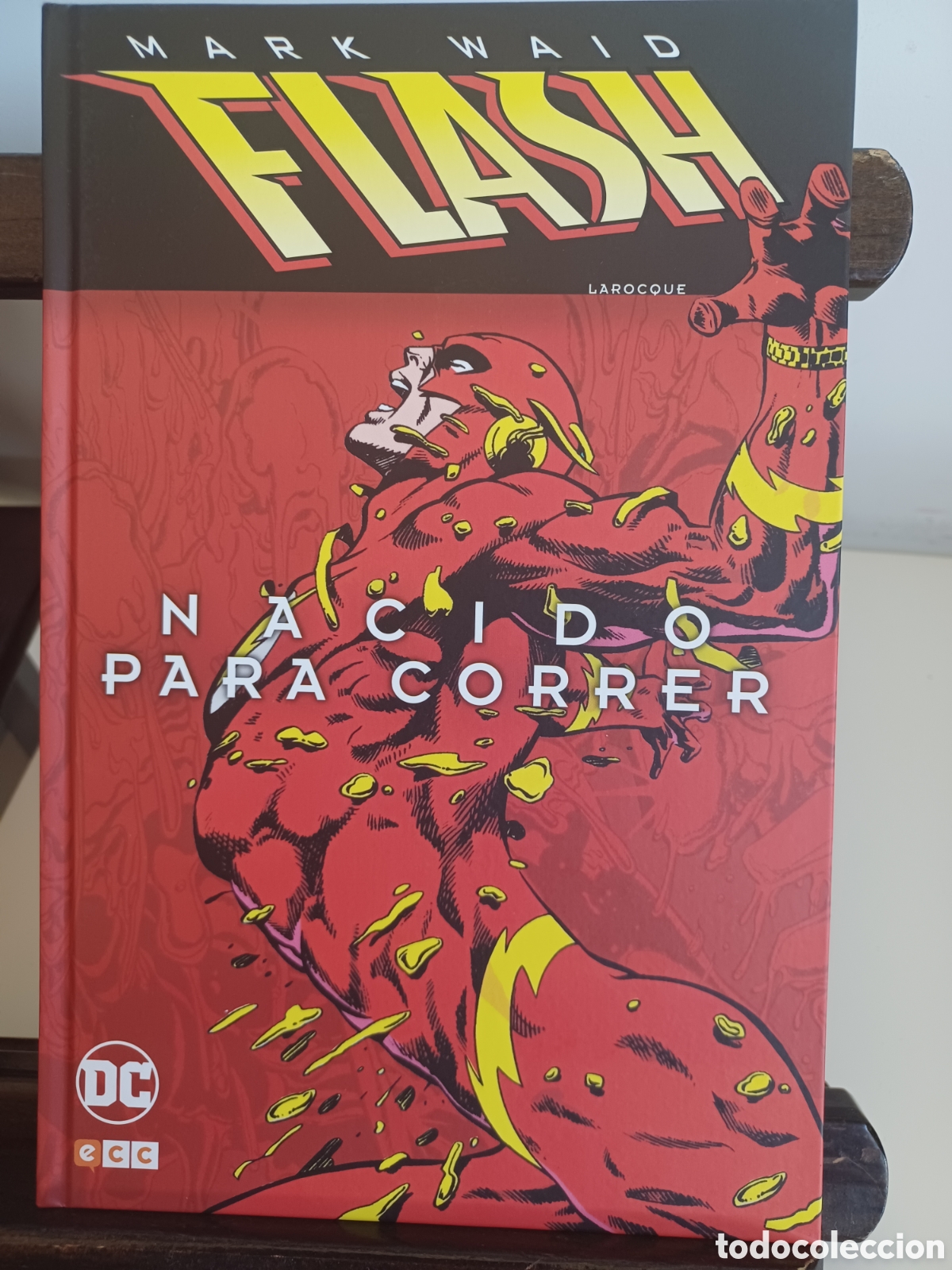 C&oacute;mics: Flash de Mark Waid. Nacido para correr/ Larocque/ DC ECC/ NUEVO A ESTRENAR