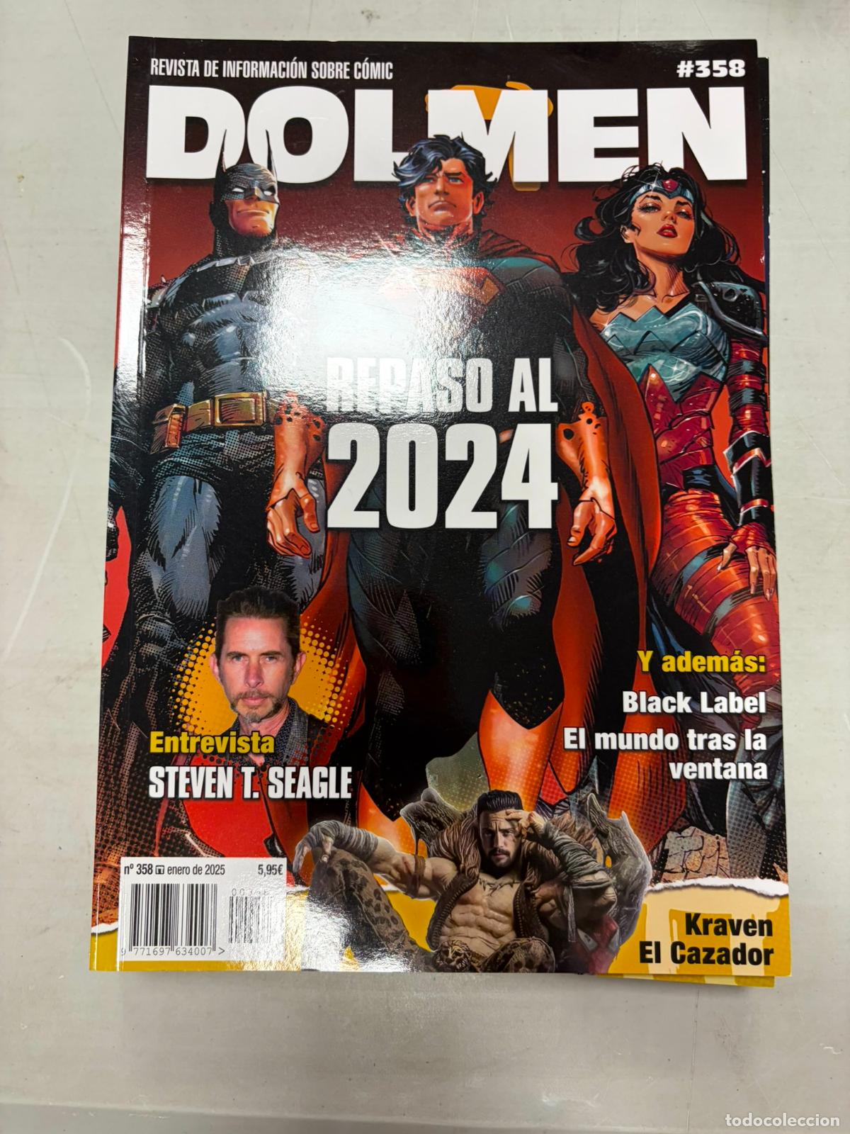 C&oacute;mics: REVISTA DOLMEN N&ordm; 358 ENERO DE 2025 REPASO AL 2024