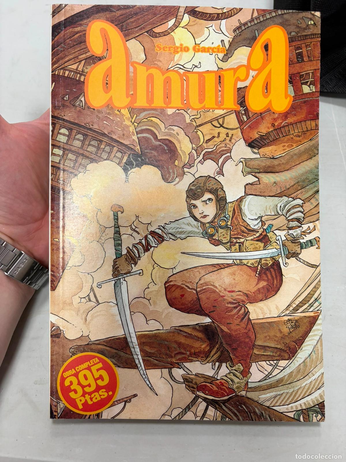 C&oacute;mics: AMURA - TOMO CON 6 N&Uacute;MEROS - OBRA COMPLETA - SERGIO GARC&Iacute;A - EDICIONES GL&Eacute;NAT - A&Ntilde;O 1995.