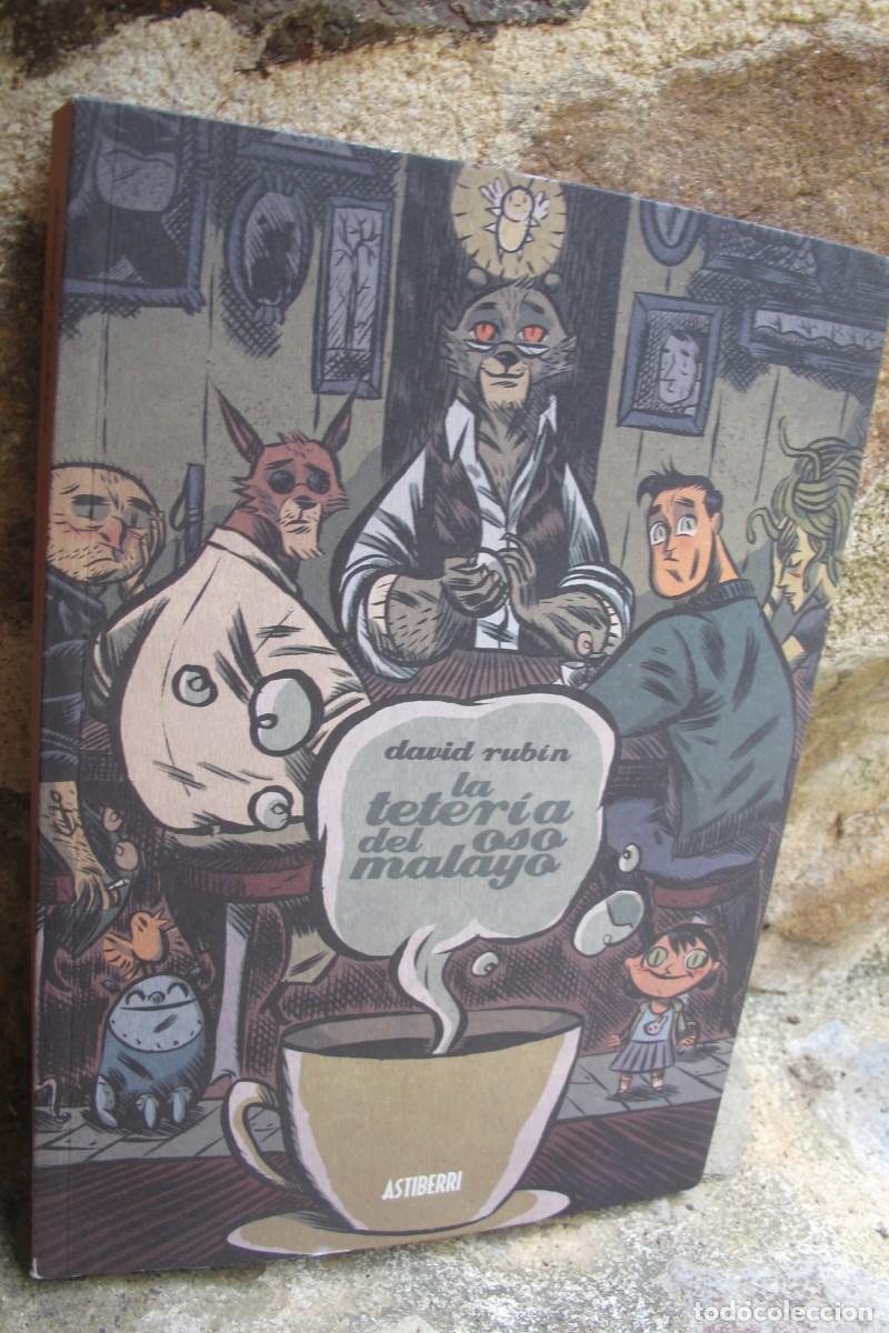 C&oacute;mics: LA TETERIA DEL OSO MALAYO. DAVID RUBIN. ASTIBERRI