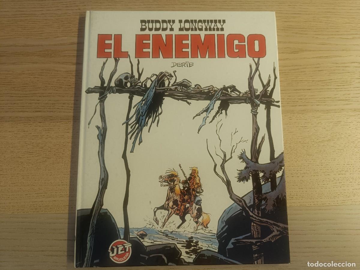 C&oacute;mics: Buddy Longway. El Enemigo. Derib. Jet Bruguera. 1983