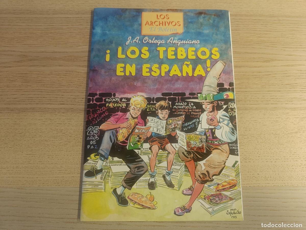 C&oacute;mics: Los Tebeos En Espa&ntilde;a. J. A. Ortega Anguiano. Los Archivos del Boletin. 1994