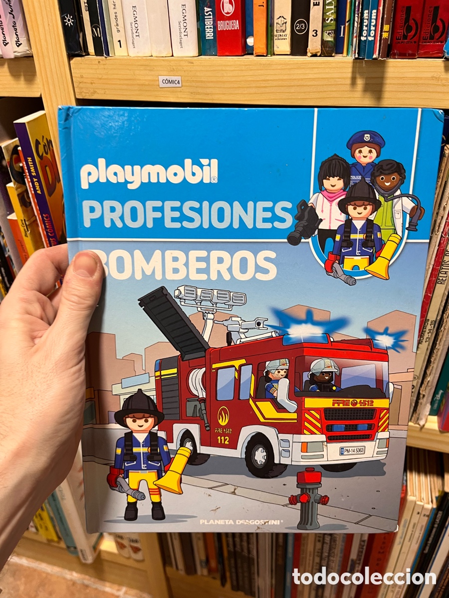 C&oacute;mics: COMIC4 playmobil PROFESIONES BOMBEROS - Foto 1