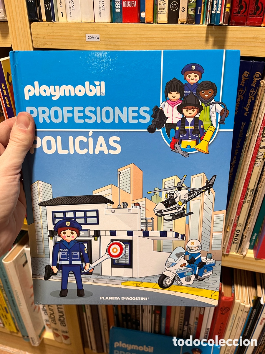 C&oacute;mics: COMIC4 playmobil PROFESIONES polic&iacute;as - Foto 1