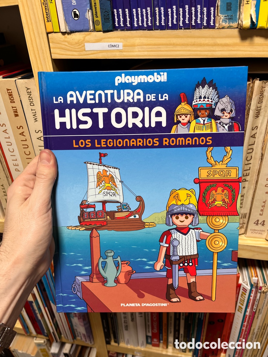 Comics: Comic2 LOS LEGIONARIOS ROMANOS LA AVENTURA DE LA HISTORIA playmobil