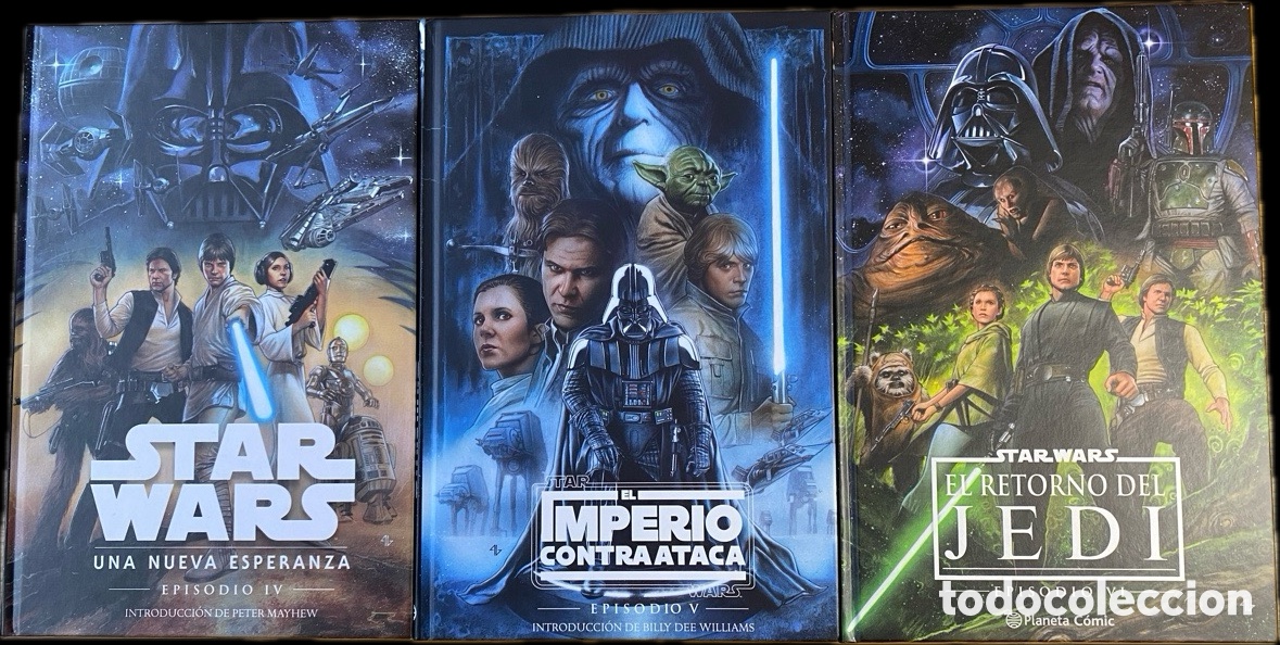 Comics: Star Wars Episodios IV V VI C&oacute;mic Planeta Saga Completa Luke Skywalker Darth Vader