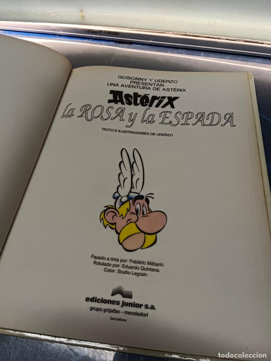 C&oacute;mics: Ast&eacute;rix la rosa y la espada, tapa dura - Foto 4
