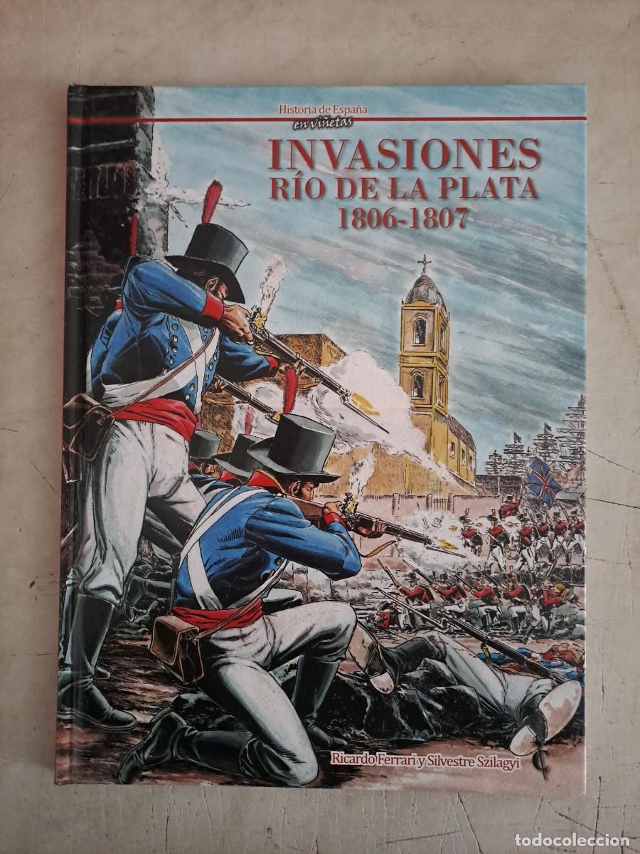 Comics: Historia de Espa&ntilde;a en vi&ntilde;etas 32, invasiones rio de la plata, Cascaborra en perfecto estado