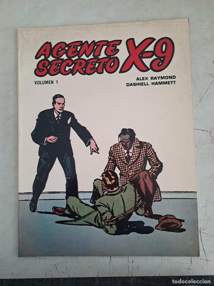 C&oacute;mics: Agente secreto X-9 completa 7 n&uacute;meros, ediciones B.O. en buen estado Bolsa DA