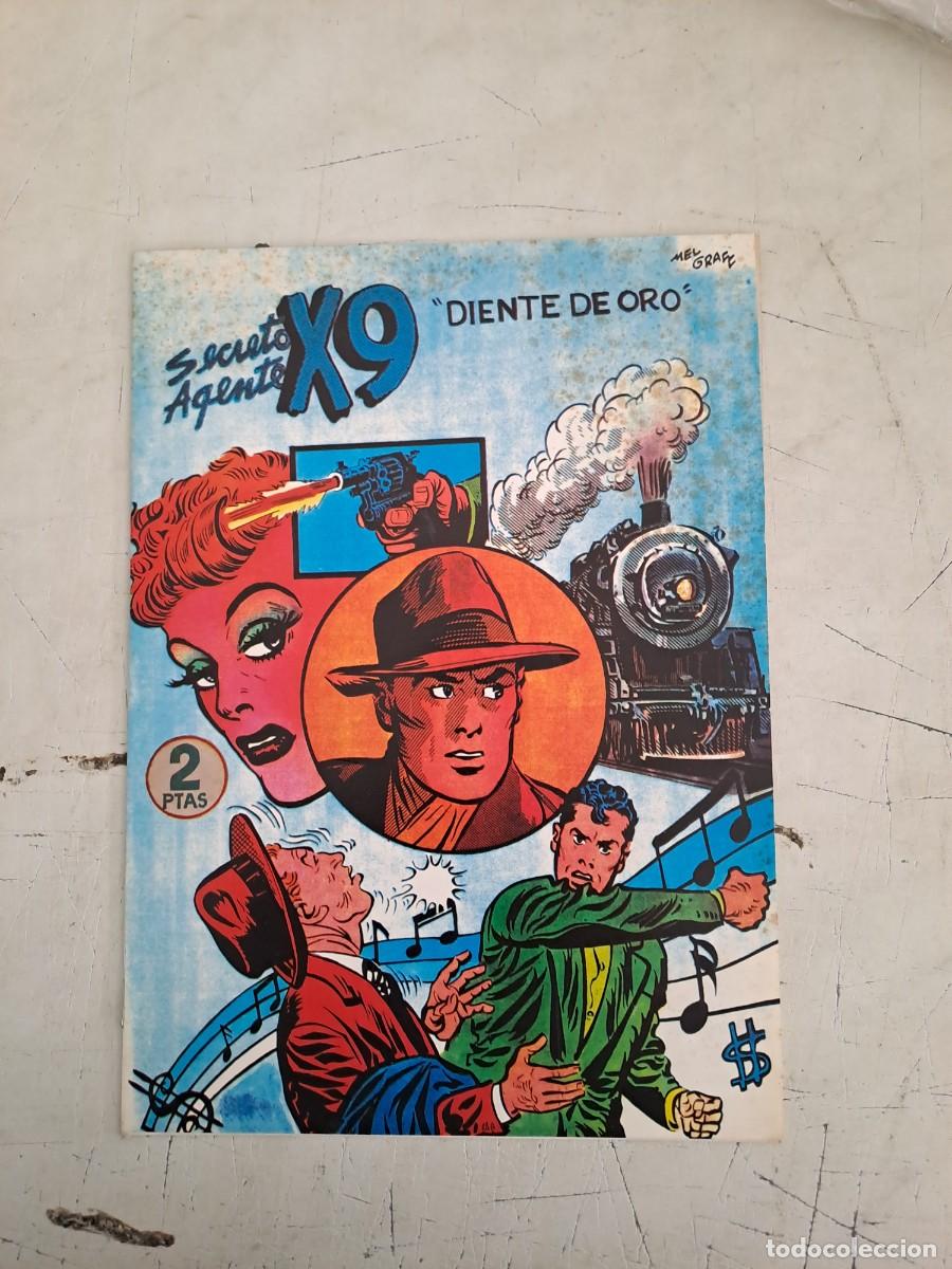 C&oacute;mics: Agente secreto X-9 diente de oro Bolsa DA