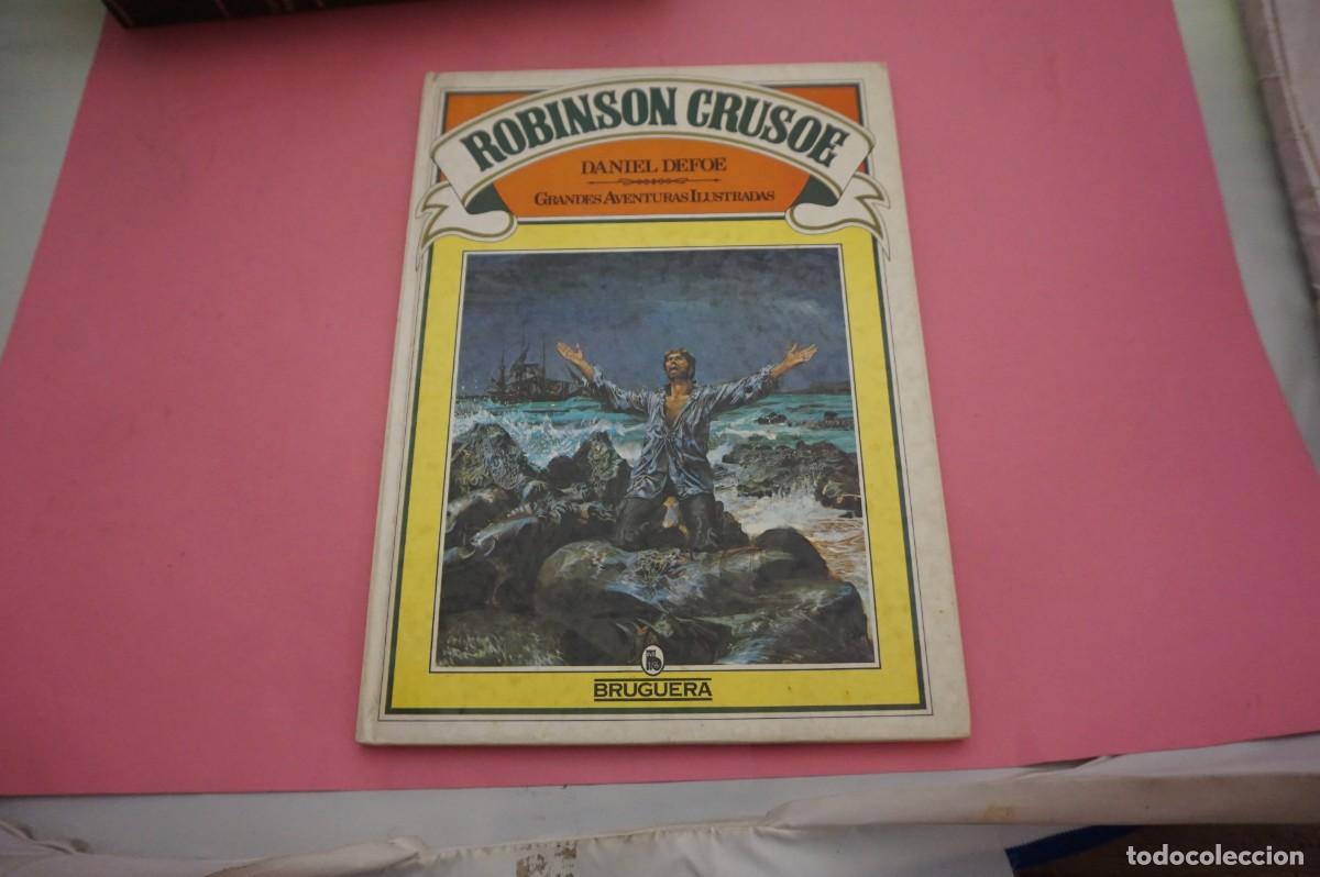 C&oacute;mics: 18C - ROBINSON CRUSOE - DANIEL DEFOE - GRANDES AVENTURAS ILUSTRADAS / EDITORIAL BRUGUERA