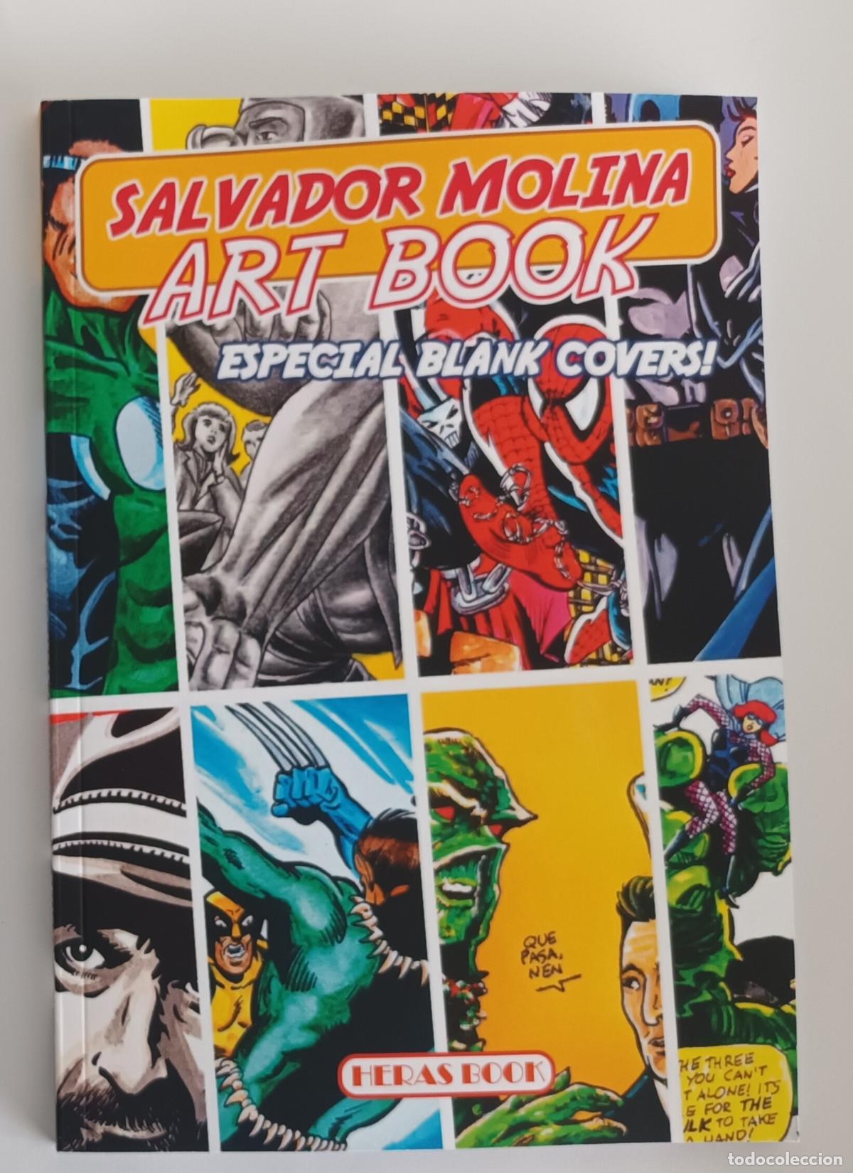 C&oacute;mics: Salvador Molina Art Book. Especial Blank covers